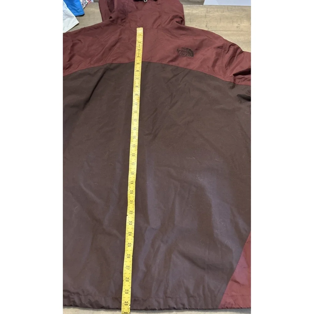 Mens The North Face Hooded Dryvent Jacket Sz XL Waterproof Windproof  100% Nylon